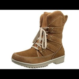 Sorel Womens Meadow Lace Casual Boot in Elk - size 6